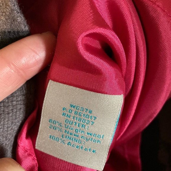 Gorgeous Boden Sz US6R grey/black wool skirt - Picture 4 of 8